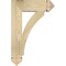 Ekena Millwork Thorton Arts & Crafts Rough Sawn Bracket, Douglas Fir, 4"W x 16"D x 24"H BKT04X16X24THR03RDF - alternate 4